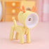 Mini Cute Pet Night Light Kawaii LED Desk Lamp Ins Mini Cute Little Phone Stand Decorative Furnishing Articles Yellow Deer