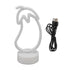 Eggplant Neon Sign USB Battery Powered LED Neon Sign Light for Home Neon Decoration