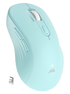 SM69 Dual Mode Wireless Gaming Mouse, Rechargeable RGB Ergonomic Mice with Adjustable DPI ,green