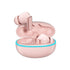 Y9 Wireless Bluetooth 6.0 Heavy Bass Earphones，pink