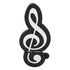Black Note Appearance USB Flash Drive Cute Music Movie Data Transfer USB