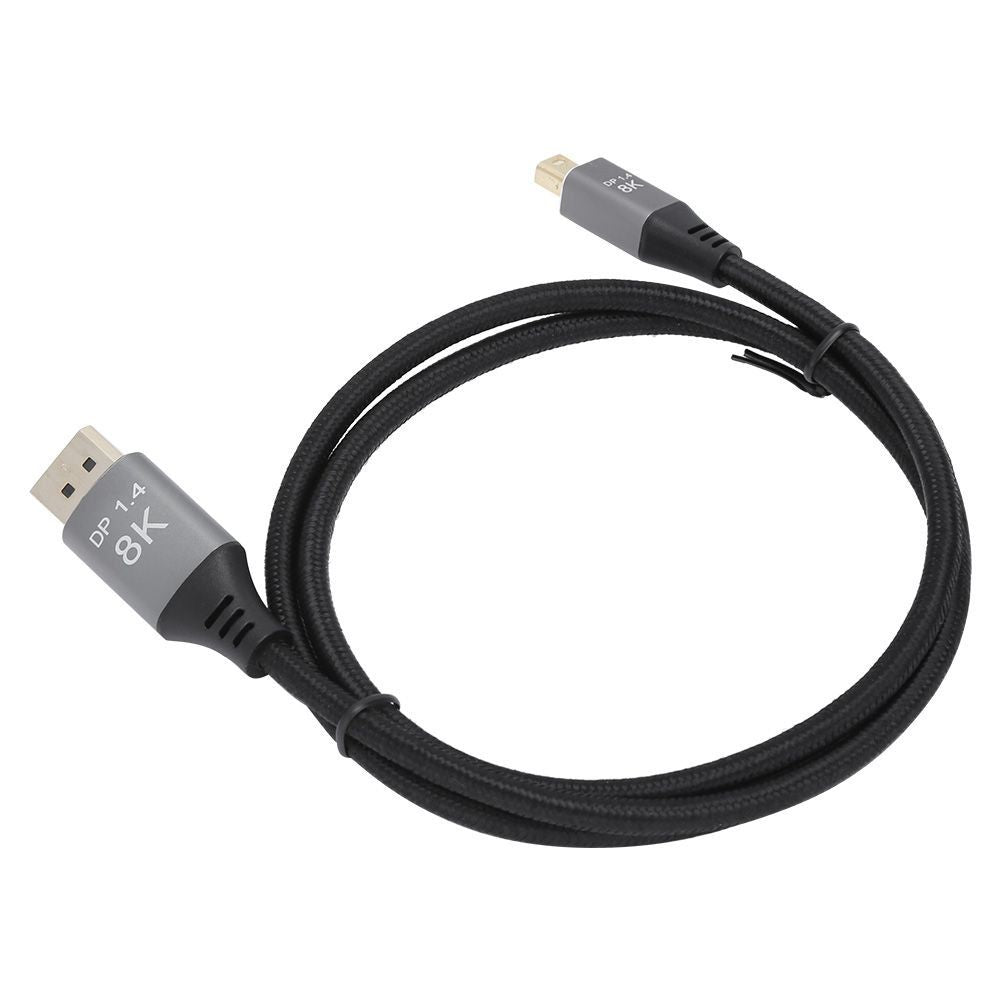 B0305‑1 Mini DP to DP Adapter 1.4 Version 8K High Definition 3.3ft Le