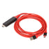 TypeC to HDMI Adapter USB 3.1 Phone to TV Charging Wire(Red )