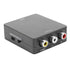 Mini HDMI to AV Adapter Box Video RCA AV CVSB L / R 1080P HDMI2AV Adapter H