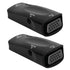 2pcs 1080P Video Adapter HDMI Female to VGA Female with 3.5mm Audio Output
