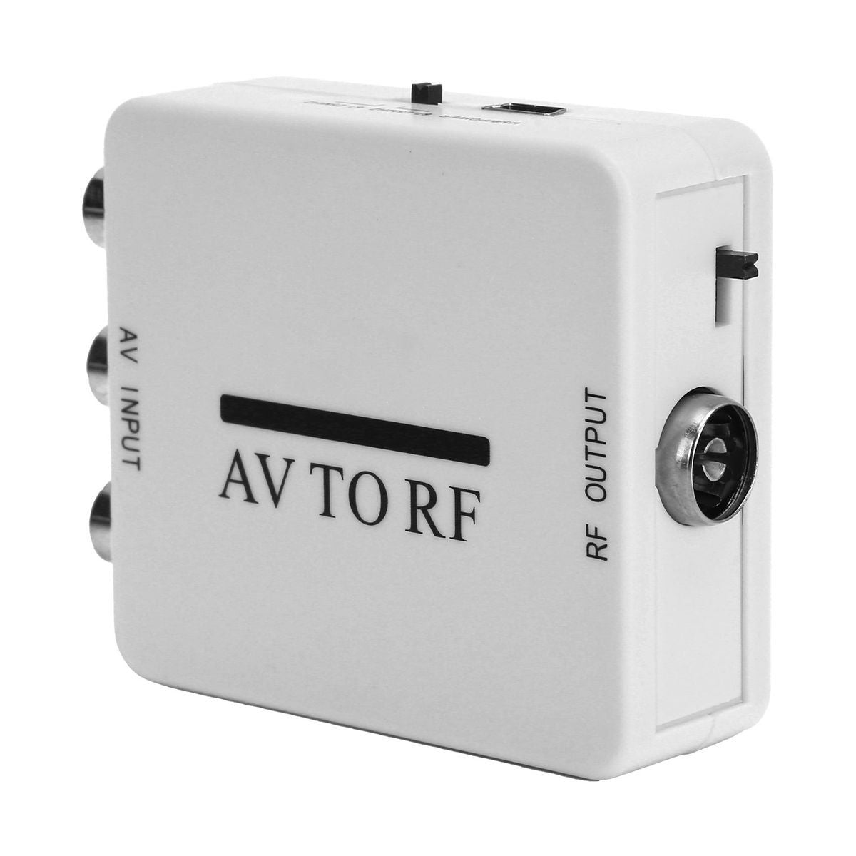 Video Adapter Mini Audio Adapter TV Amplifier RCA AV CVSB to RF 67.25MHz 61
