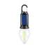 Hanging Light Usb Rechargeable Led Camping Lantern Outdoor Tent Lights for Camping Bulbs With Clip Hook Camping Flash Black-A