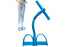 6 Tube Resistance Band Ankle Puller Foot Pedal Fitness Exercise Rope - Blue