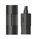 Multifunction Camping Spices Container Seasoning Bottle Spices Jar for Outdoor Camping BBQ with Leakproof Sealing Caps Black