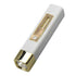 Outdoor Camping Emergency Small Portable Rechargeable Torch 18650 Lithium COB LED Flashlight Gold