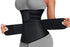 Sweat Waist Trainer for Women Sauna Sweat Belt Slim Body Shaper Corset - Black & M