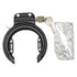 Outdoor Bicycle Horseshoe Lock - Fully Enclosed Steel Pipe Anti-Theft Lock with 2 Keys for Bicycles, Cycling and Gifts