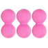Peanut Massage Ball 3pcs Silicone Massage Ball Peanut Shape Muscle Relaxation Massage Ball