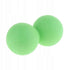 Green Peanut Massage Ball - Double Lacrosse Massage Ball & Mobility Ball Deep Tissue Massage