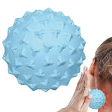 TPE Massage Ball for Deep Tissue Muscle Massage, Trigger Point Therapy, Yoga, Fitness and Muscle Recovery - Blue