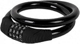 Bike Lock,4-Digit Password Bicycle Lock Portable Anti Theft Bike Password Lock for Bicycles, Motorbike, Electric Bicycles (Black)