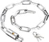 Heavy Duty Bike Chain Lock, Anti-Theft Security Lock for Bicycle, Motorcycle, Gate, Fence and Outdoor Use - 0.8m