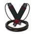 Adjustable Speed Jump Rope with Soft Memory Foam Handles, Tangle-Free Skipping Rope for Fitness, Cardio Workout & Exercise - Red