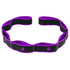 Stretching Strap, 8 Loop Yoga Straps for Stretching, Elastic Stretch Strap Stretch Band for Exercise Yoga Fitness Gym - Purple