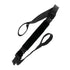 Yoga Strap Yoga Stretching Strap Premium Fitness Portable Exercise Dance - Black
