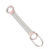 Resistance Bands Adjustable Yoga Stretch Strap for Stretching Exercise Home Gym NonSlip Pink