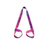 2-in-1 Yoga Mat Carry Strap & Stretch Strap with Adjustable Buckles for Yoga, Pilates & Fitness - Magenta-purple