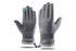 Winter Water Repellent Ski Snow Warm Gloves with Touchscreen Fingers - Gray