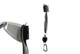 Golf Club Cleaning Brush Reel Groove Cleaner Tool -Grey