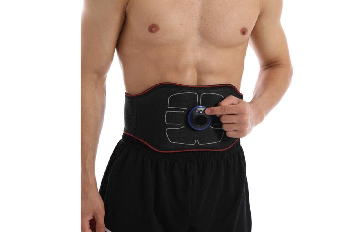 ABS Stimulator EMS Abdominal Muscle Trainer Smart Toning Belt for Home Workouts - S