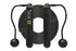 Smart Digital Jump Rope for Accurately Counts Jumps Sets Goals and Monitors Progress -Black