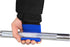 2pcs Weight Lifting Hook Hand Grip Support Wrist Straps Powerlifting Grips Gym Gloves(Blue)