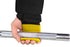 2pcs Weight Lifting Hook Hand Grip Support Wrist Straps Powerlifting Grips Gym Gloves(Yellow)