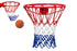 Heavy Duty Basketball Net 12 Loops Indoor Outdoor Basketball Replacement Net Anti-tangle