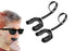 2Pcs Professional Sports Mouthguard Teeth with Strap EVA Sports Mouth Guards -Black