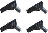 4Pcs Tent Pole Connectors Nylon Tent Support Rod Joints Camping Accessories - 11 mm Inner Diameter