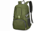 30L Ultra Lightweight Foldable Waterproof Backpack Travel Camping Hiking Outdoor Sports Bag - Green