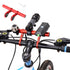 20cm Aluminum Alloy Bicycle Handlebar Extender Mount for Bike Accessories Red