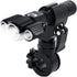3-Head USB Rechargeable Headlight With Bracket for Night Cycling