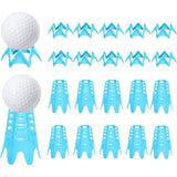 Plastic Golf Tees Golf Simulator Tees for Home Outdoor Indoor Golf Tees Simulator Practice Training - Blue