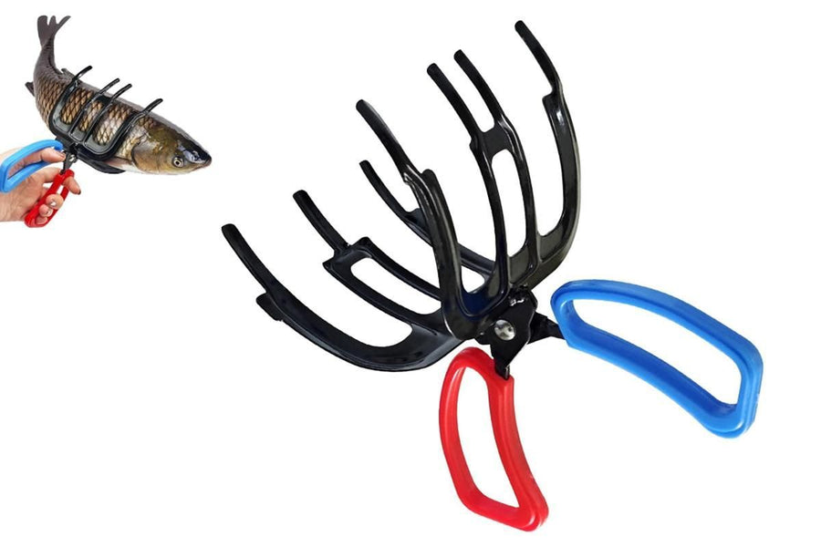 Fishing Pliers Gripper Metal Fish Control Clamp Claw Tong Grip Forceps Tackle