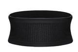 Invisible Running Waist Bag Belt Slim Running Belt Exercise Waist Belt Runner Belt for Running Walking Cycling Camping Gym -Black / S