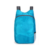 Ultralight Foldable Waterproof Backpack Camping Backpack Wear-resistant for Outdoor Activities Hiking Daypack,Packable Backpack for Travel -Lake Blue