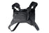 Water Resistant Running Vest Chest Pack Phone Holder for Running Lightweight Training Pack with Reflective Detail - Black