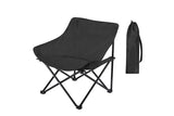 Compact Folding Chair Portable Camping Chair for Outdoor Activities - Black