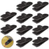 Heavy Duty Tarp Clips Locking Clamps For Awnings Camping RV Car And Pool Covers Up To 60 MPH Wind - 10Pcs