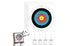 30Pcs Archery Targets Paper 10 Ring Bow Arrow Targets Face