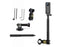 Bike Motorcycle Handlebar Camera Mount with Extendable Pole for GoPro Insta360 X3 Action Cameras