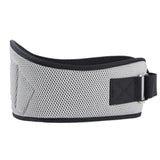 Weightlifting Belt for Men and Women Gray Adjustable Gym Training Powerlifting Back Support Belt Gray M