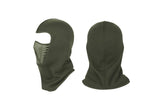 Motorcycle Mask Thermal Face Mask Balaclava Ski Mask -Army Green