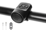 Bike Loud Horn Bicycle Handlebar Alarm Ring Bell Cycling Kit